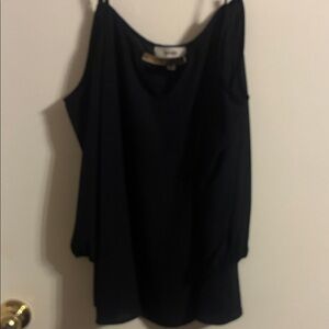 Meraki Elegant Black Blouse